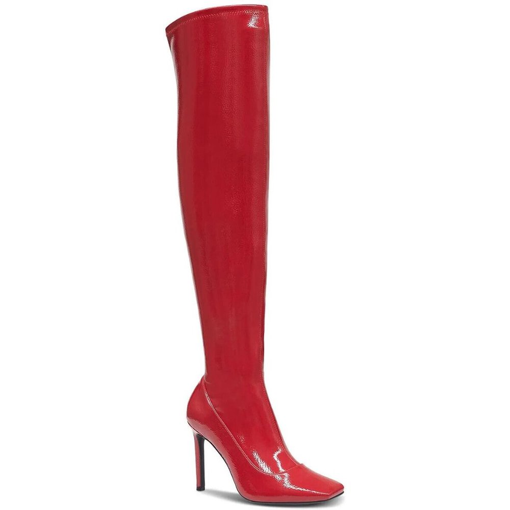I.N.C. Women's KEENAH Over-The-Knee Bot Wonder Woman Devil Halloween Size 7 M